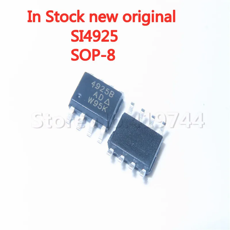 5PCS/LOT SI4925 SOP-8 SI4925DY-T1-E3 4925 P-channel MOS tube In Stock NEW original IC