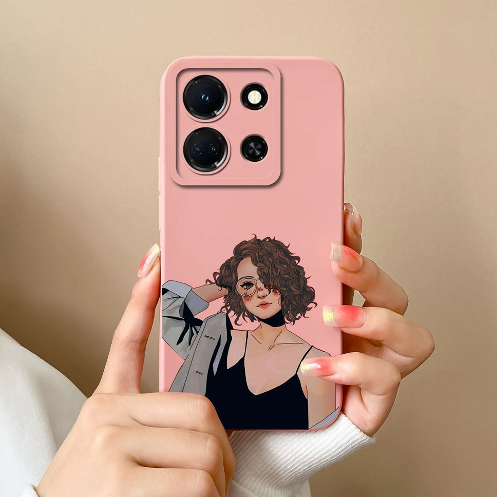 For Infinix Note 30 30i 30 Pro Vip 4G 5G Phone Case Cute Owl Back Cover Shell For Infinix Note30i Note30Pro Note30Vip Funda Capa