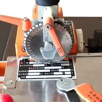 NF Industrial Mini Metal Embossing Machine Manual Nameplate Marking & Engraving Device