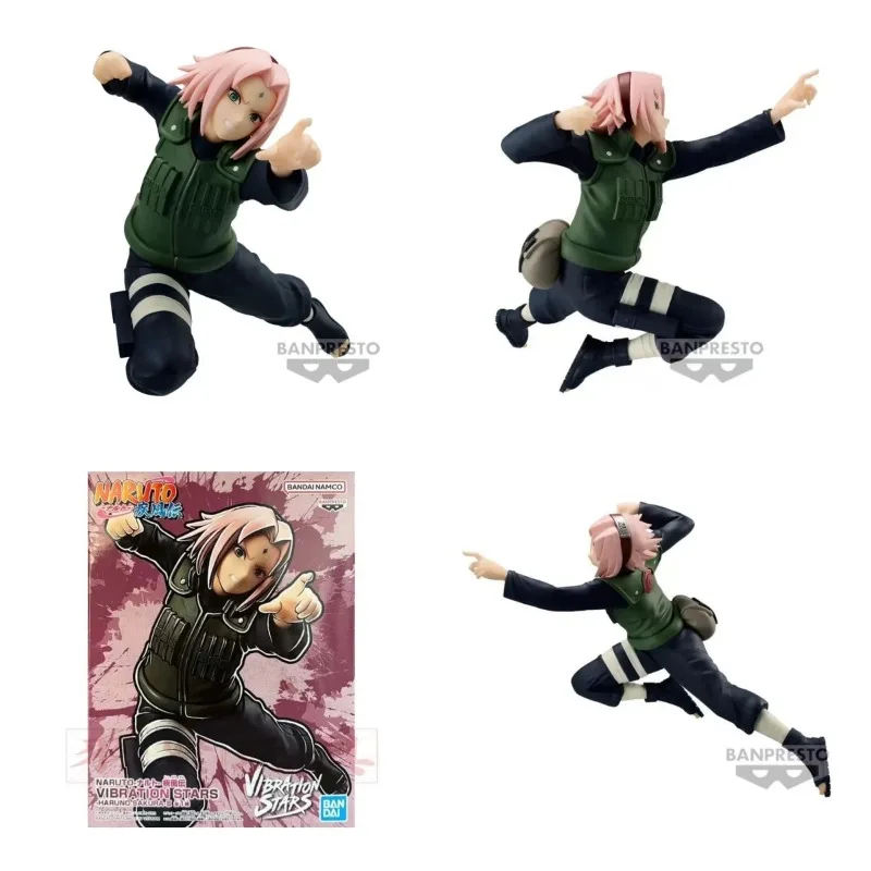 Аниме оригинальная Bandai S.h.figuarts Naruto VIBRATION STARS Sakura Edition экшн-фигурка аниме модель игрушки украшения фигурка подарки