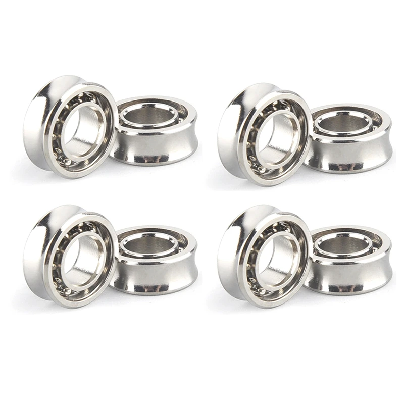 

8 Pcs Steel R188 KK Bearing Speed Responsive High Carbon Chromium Steel Bearings R188 U Groove For Yoyos Models