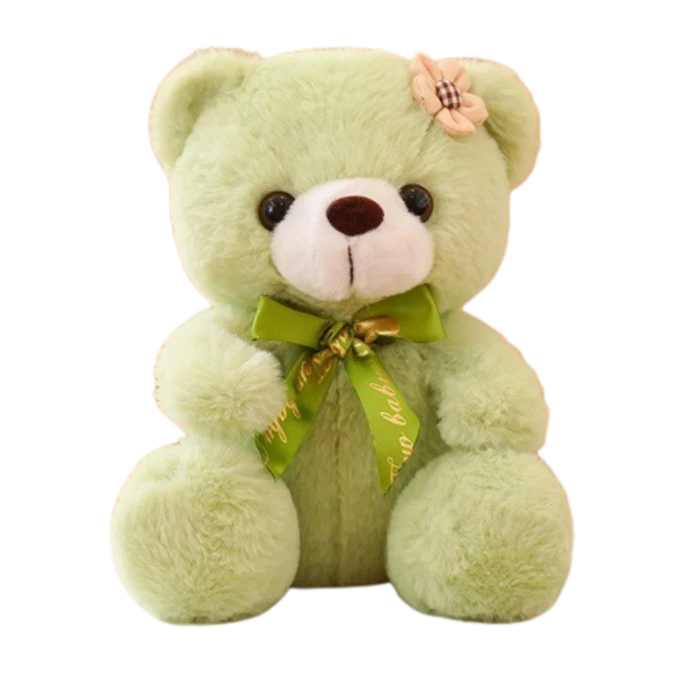 

Мягкая игрушка-медведь, плюшевая кукла-медведь для спальни и дивана, милый сидячий медведь, декор для дома, 20 см, подушка-медведь