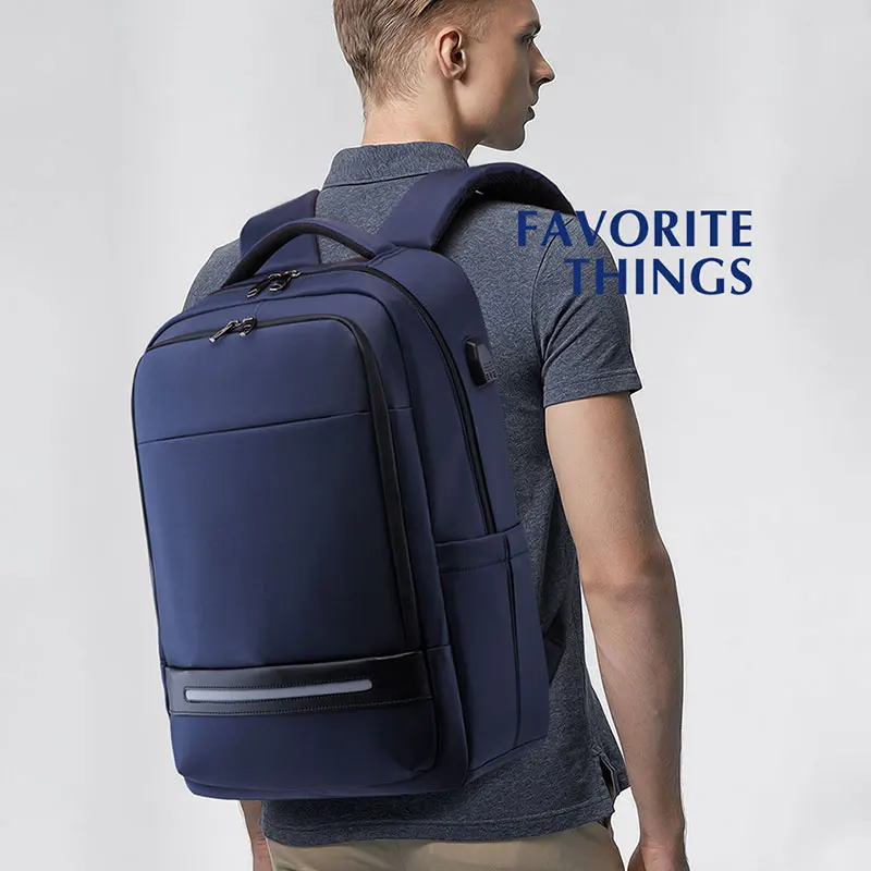 Men's Travel Backpack Oxford Cloth Waterproof Men Business Trip Backpacks 15.6