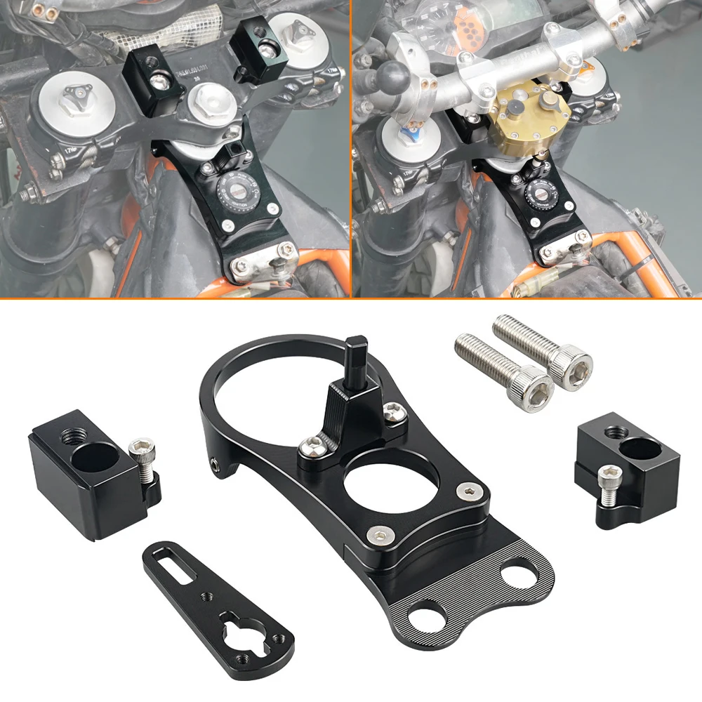 

Кермо мотоцикла, монтажный комплект рулевого демпфера 1 дюйм для KTM 690 Enduro R 690 Enduro 2012-2018