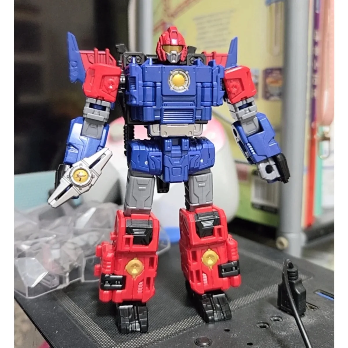 

In Stock Transformation Toy Age of The Primes The Thirteen Nexus Prime Action Figure Deformable Robot Model Boy Gift Collection