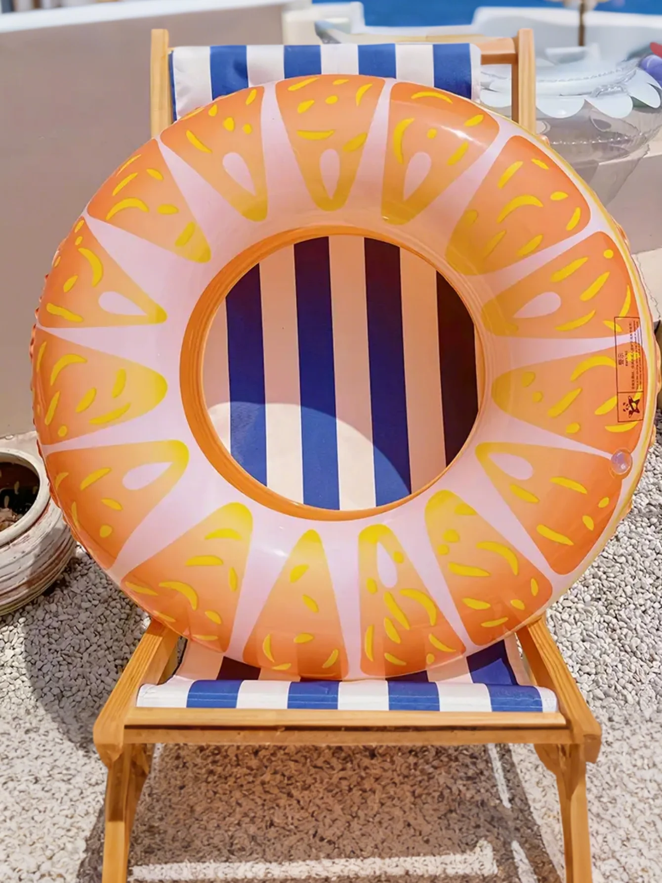 2025Hot Sale90shine 1PC Arancione Piscina Galleggiante, Tubi Gonfiabili Floaties Giocattoli Adulti Anelli di Nuoto, Ragazze Ragazzi Piscina Spiaggia Lago Summ