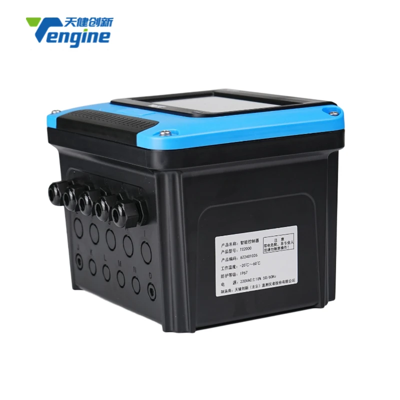 TC2000 Agua multicanal integral personalizable PH/ORP/EC/DO/TSS/COD/NH3-N/Cl Análisis Soporte OEM