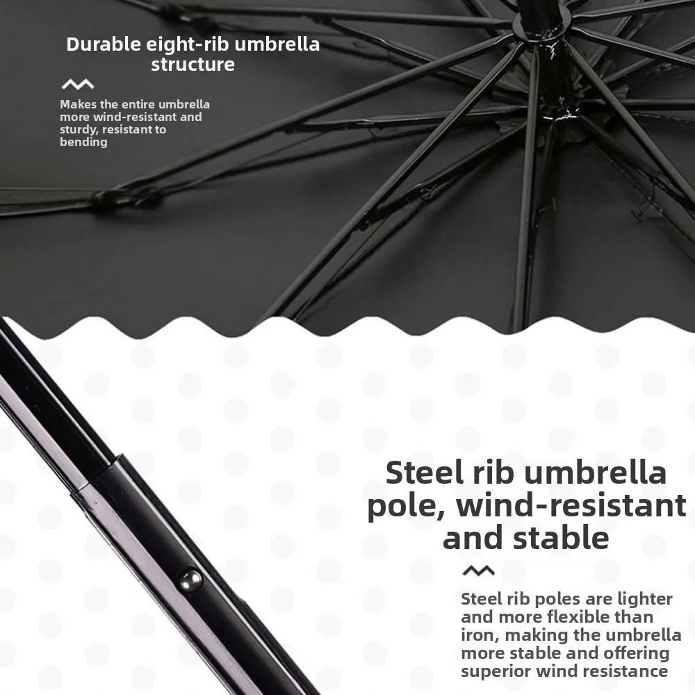

Lightweight Hibiscus Printed Umbrella Flower Shaped Design High-end Dual-use Folding Umbrella Portable 8 Bone Support Frame