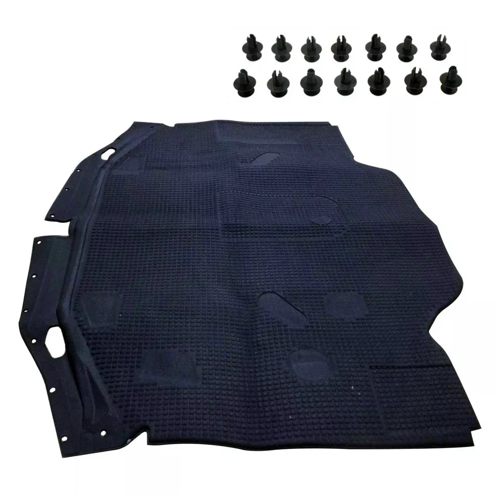 Car Front Hood Engine Sound Insulation Pad Fit For Mercedes Benz 300SL 500SL 600SL R129 SL320 SL500 SL600