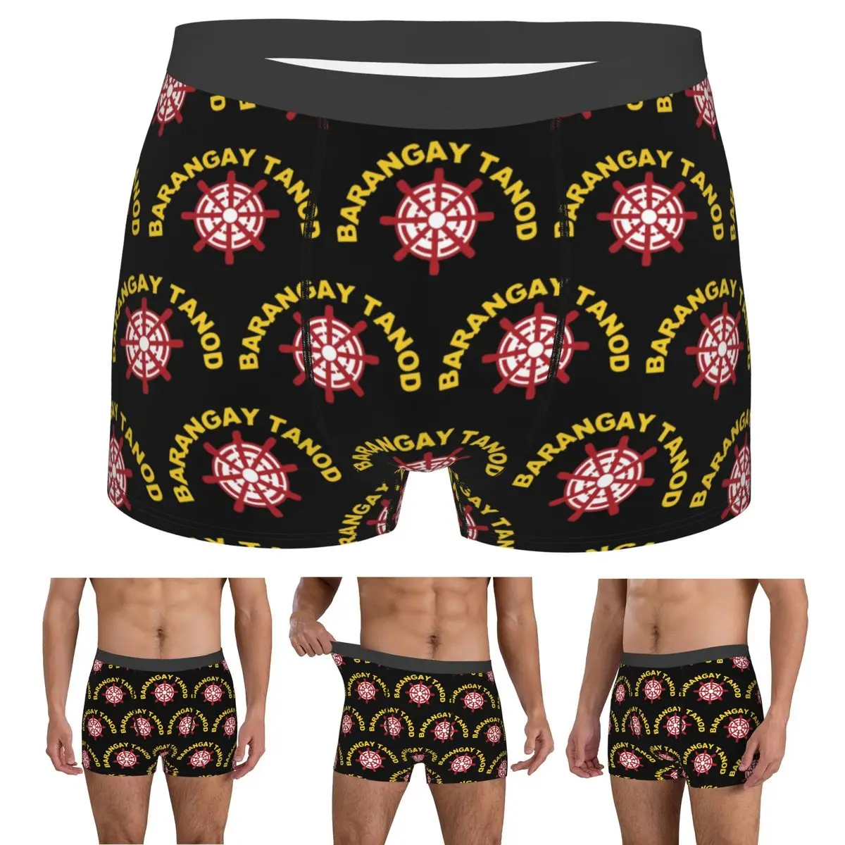 

Boxer Underpants Shorts Barangay Tanod NINONG Panties Men's Breathable Underwear for Homme Man Boyfriend Gift