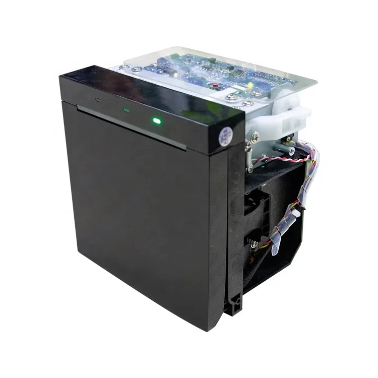 

12V Cash Drawer Embedded Thermal Panel Printer Low Noise Receipt Printer for Self-service Applications