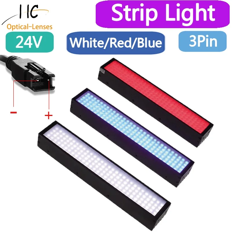

24 В инспекционная светодиодная лампа для обнаружения и распознавания источника света с длинной полосой