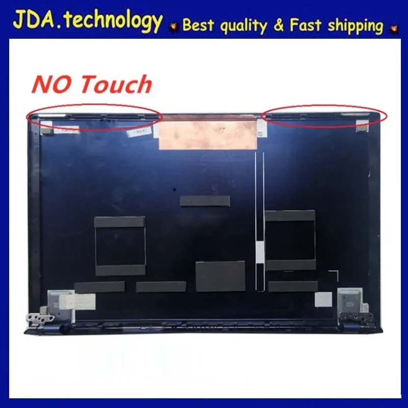 Imagem -03 - Meiarrow Novo Org para 15.6 Asus Zenbook 15 Ux534 Ux534fd Lcd Capa Traseira Moldura Frontal Capa Superior Capa Inferior Azul Escuro