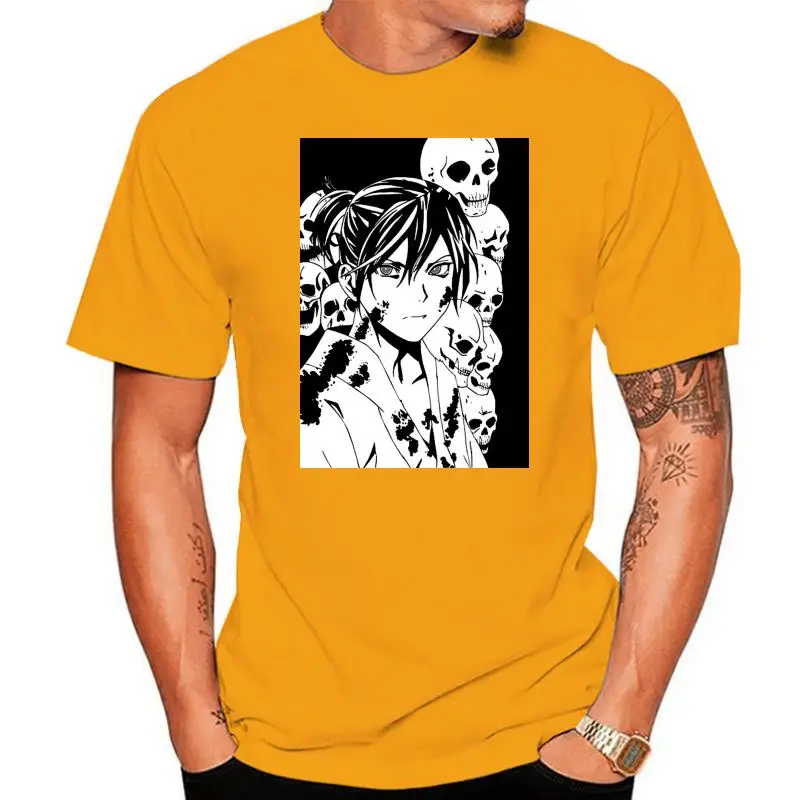 Printed Men T Shirt Cotton tShirt O-Neck Short-Sleeve New Style Yato God of Calamity Noragami Women T-Shirt