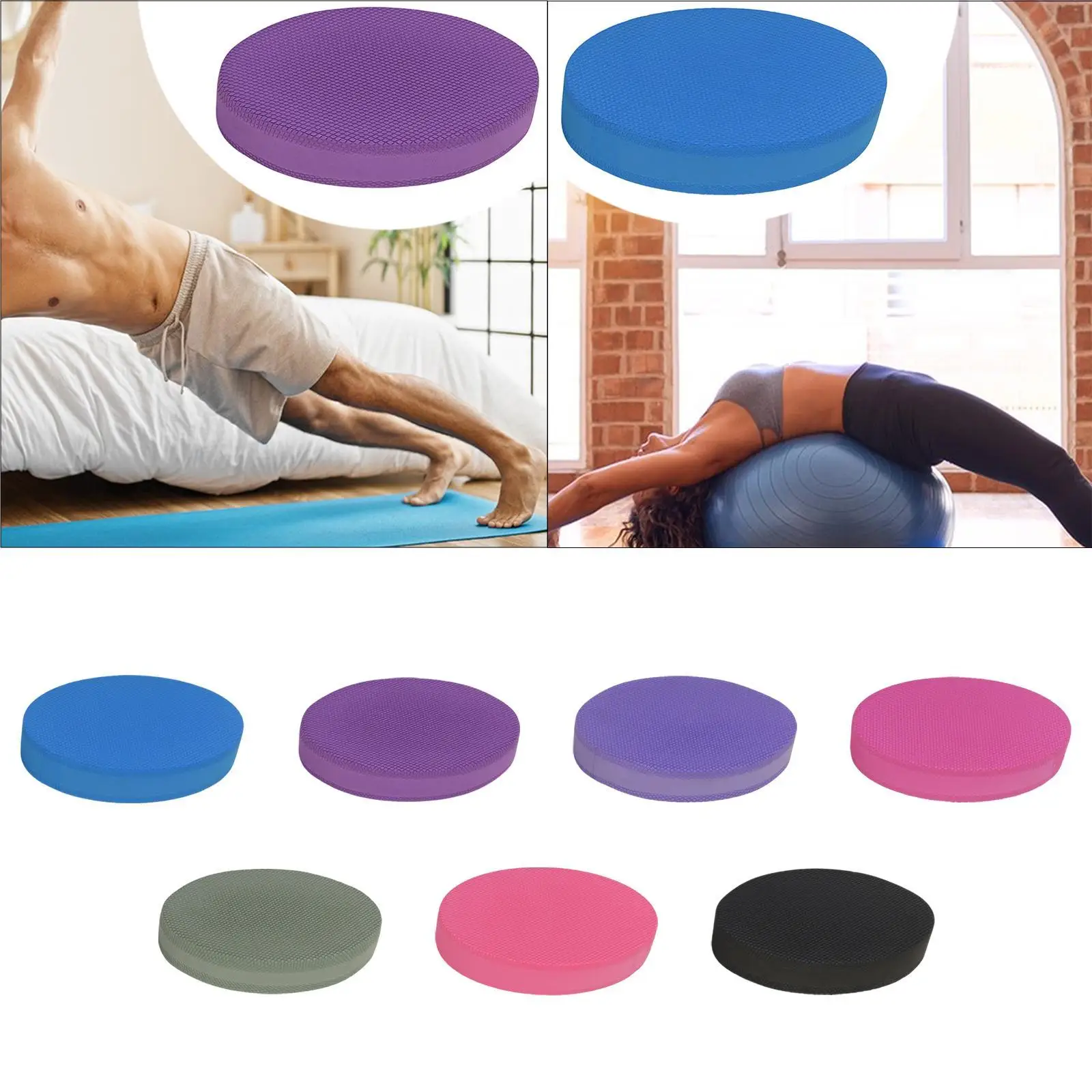 Balance Pad Antiscivolo Resistente allo strappo Allenamento portatile ad alta densità per la forza del core per l'allenamento di pilates per la meditazione interna della palestra domestica