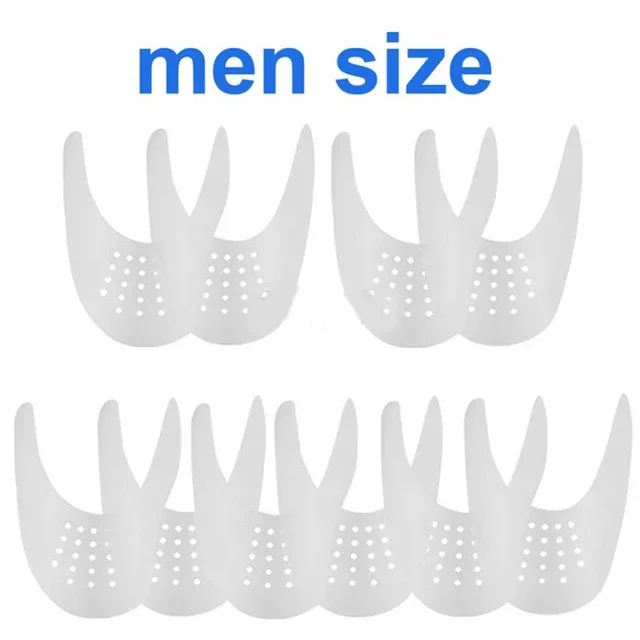 5pairs Falte Schutz Schuh Kopf Bahre Sneaker Anti Falte Faltig Falten Schuh Unterstützung Kappe Sport Falte Schutz Dropship – Detail 11