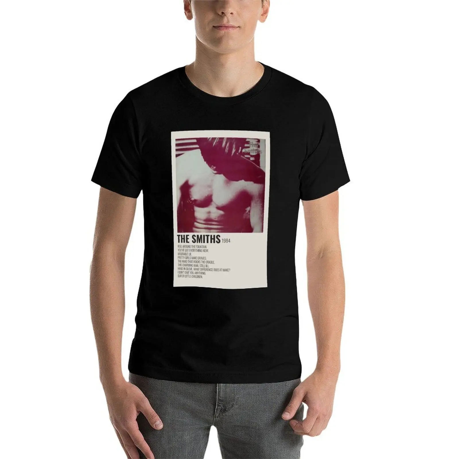 T engraçado luxo minimalista marca homem smiths algodão t camisa camisas o homem masculino t camisa de luxo 100%