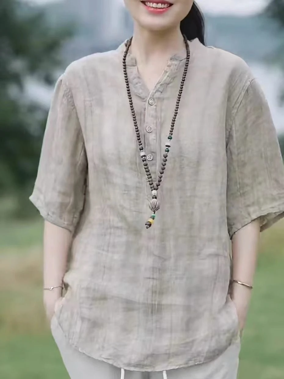 

Мужская летняя новинка: легкая, роскошная, высококачественная, плиссированная, тонкая, дышащая, свободная, модная, ретро-стиль, спортивная рубашка