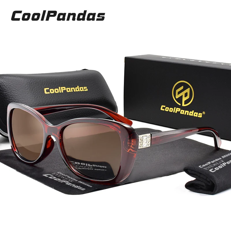 CoolPandas Mode Vierkante Zonnebril Vrouwen 2022 Luxe Merk Diamond Design Lady Vintage Bril Anti-Glare Gafas De Sol Mujer