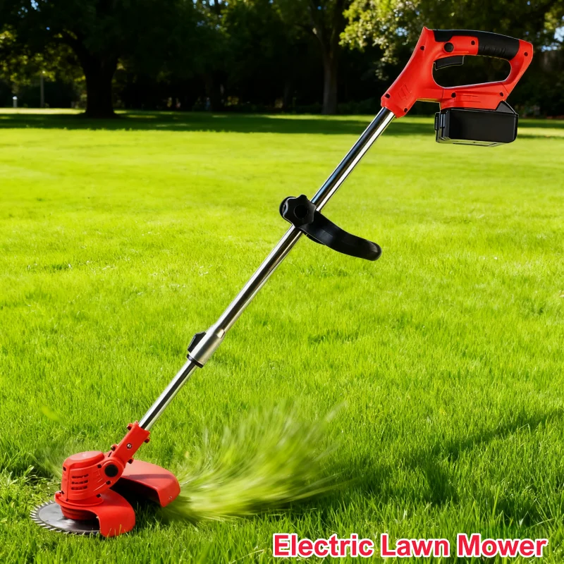 

Electric Lawn Mower Lithium Battery Weed Eater Desbrozadora Batería Debroussailleuse À Batterie Maison Et Jardin 충전식예초기