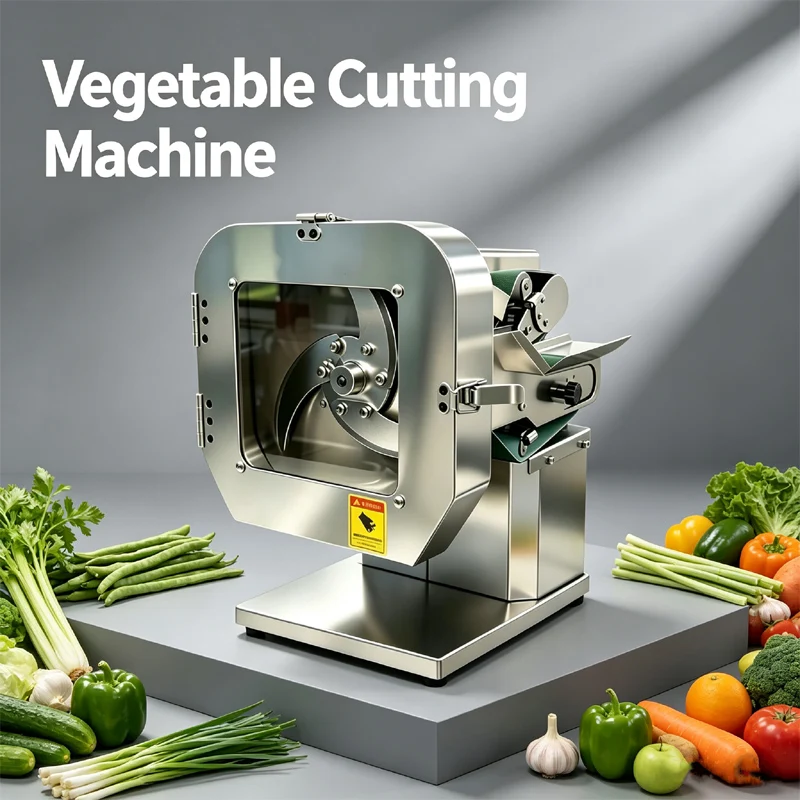 Portable Vegetable Cutter Machine Small Dual Speed Electric Cutting Machine Convenient Quick Stainless Steel For Restaurant