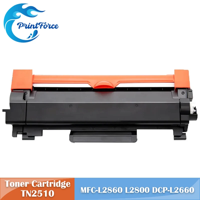 TN2510 TN-2510 Con Cartuccia Toner Chip per Brother MFC-L2860DW MFC-L2800DW L2827DW DCP-L2660DW DCP-L2620DW HL-L2445DW HL-L2400