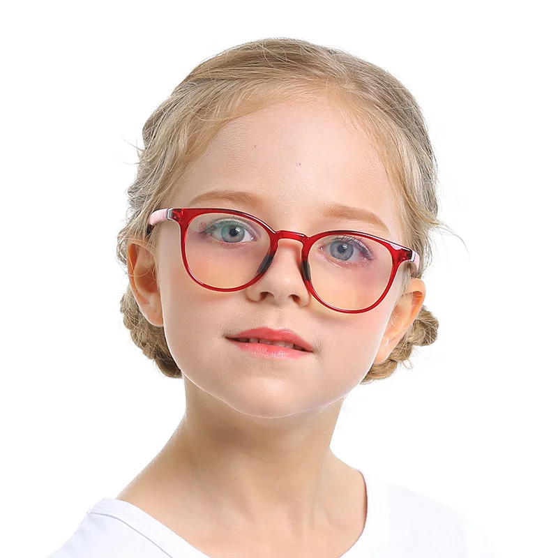 

Kids New Fashion Anti Blue Light Glasses Children Baby Boys Girls Square Eye glasses Frame Clear Lens Optical Spectacle