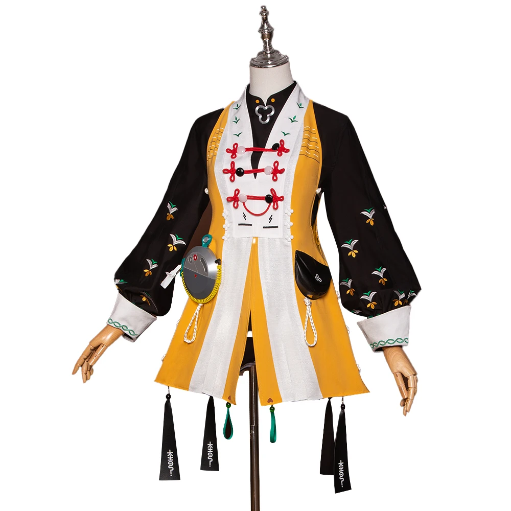 أزياء حسناء التأثيرية لعبة Zenless Zone Zero WakuWaku-R ZZ فستان نسائي حسناء جديد أزياء تنكرية للبشرة