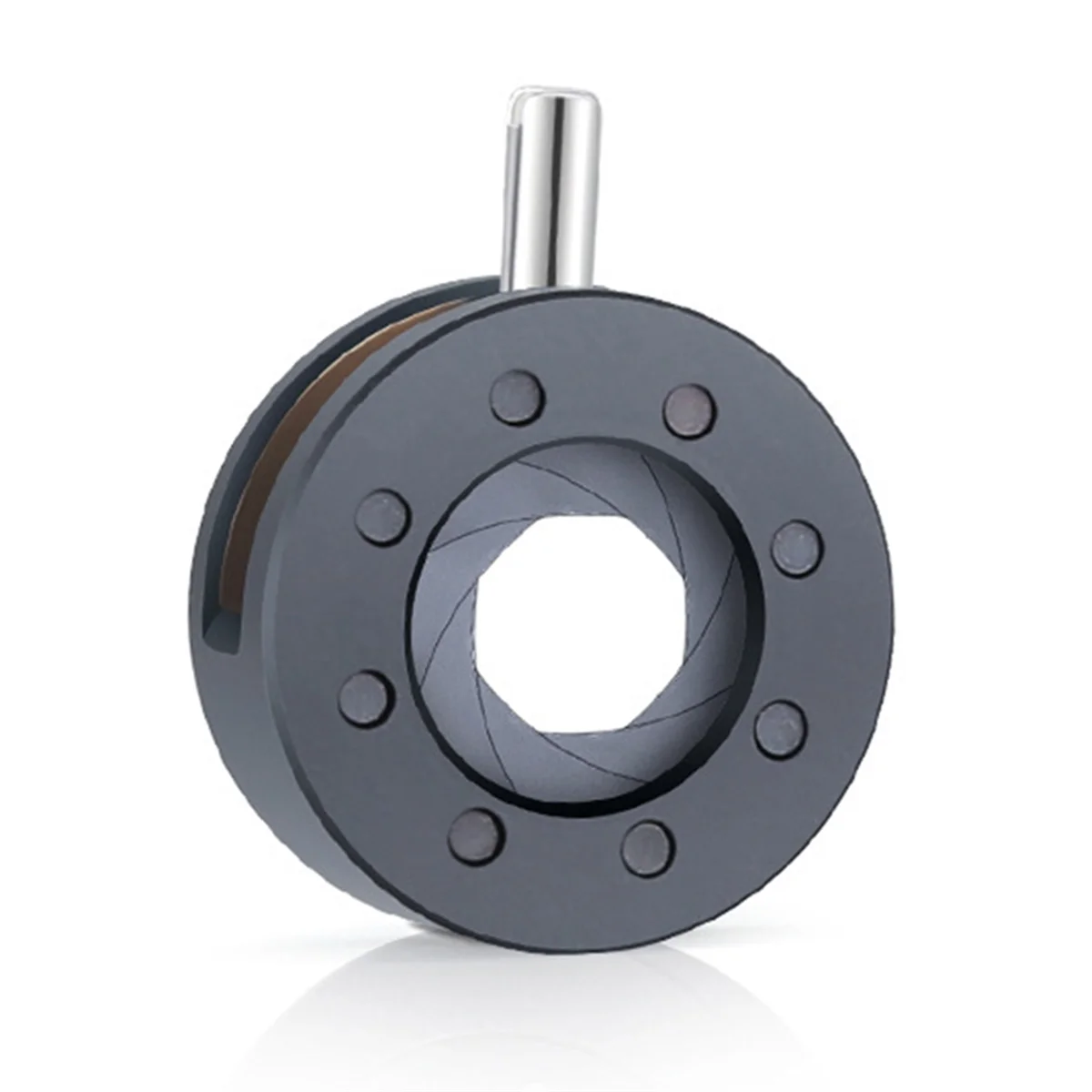 ABXHH 0.5-7.5mm Manual Aperture Adjustable Mechanical Iris Diaphragm Iris Diaphragm for Digital Camera Microscope Iris SK7.5