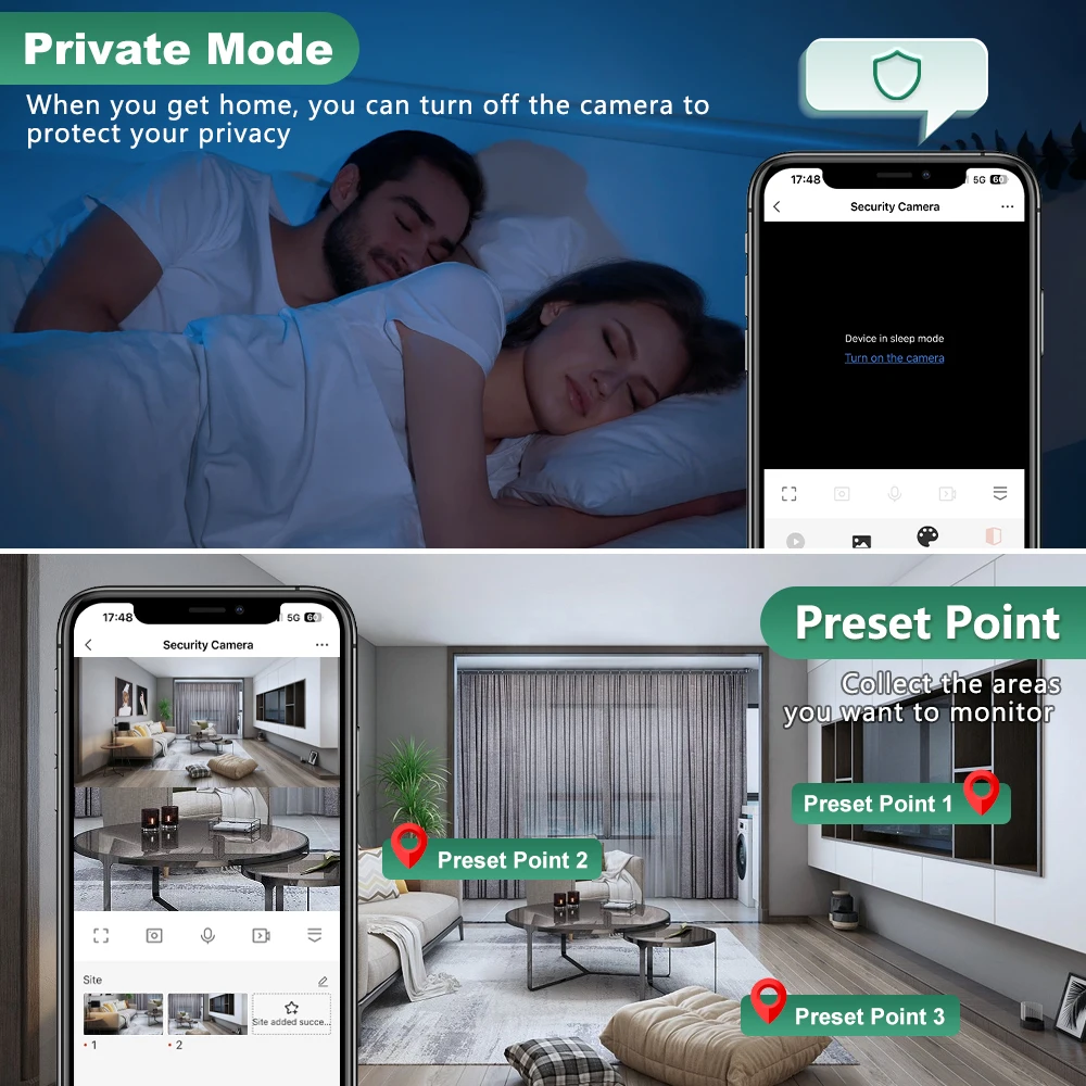 Tuya 4MP Smart Mini WiFi IP Camera Indoor Wireless Surveillance Auto Tracking Of Human Home Security CCTV Baby Pet Monitor