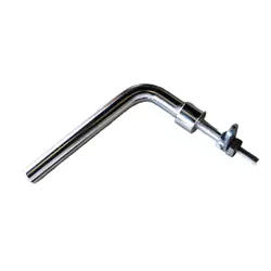 Stove Door Handle Replacement Iron Household Easy to Install Accessory Sturdy Fireplace Door Handle