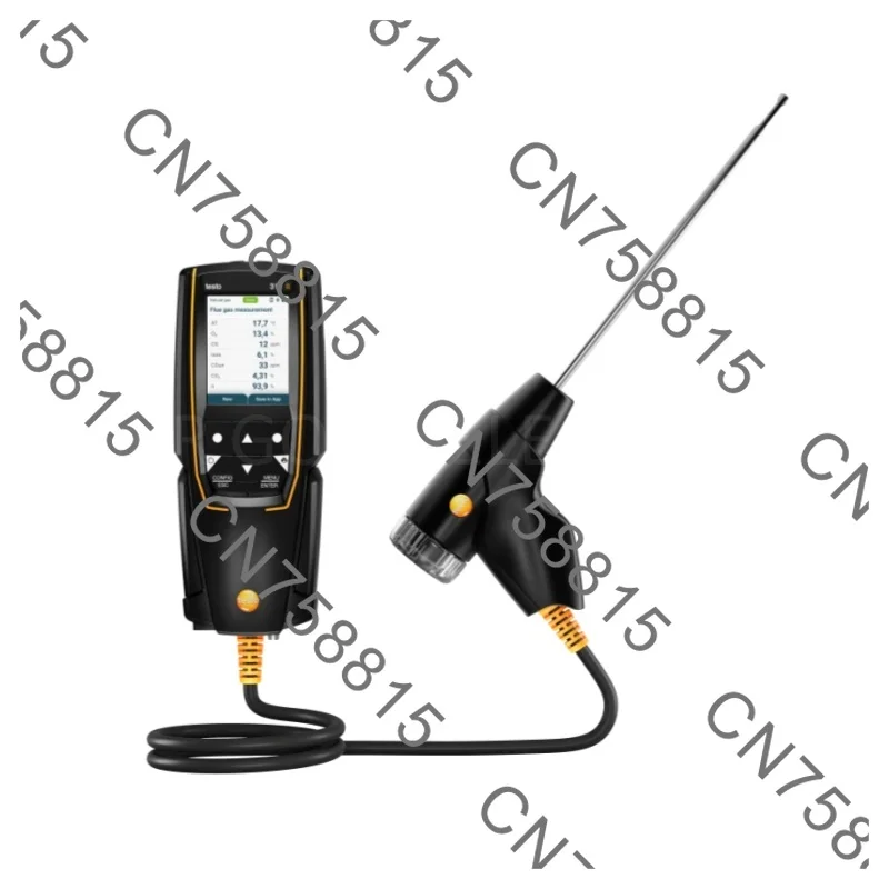 For Testo 310 II Flue Gas Analyzer Smart App Measuring Range 0 to 4000 ppm Flue Gas Combustion Analyzer O2 CO CO2  0563 3104