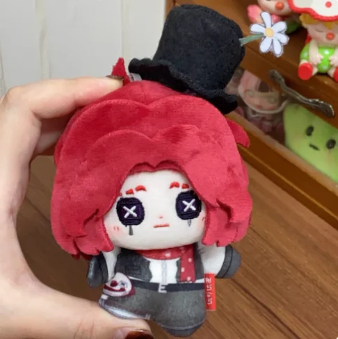 

Japanese Anime Identity ⅤWeeping Clown 10CM Plush Doll Dango Clothes Costume Cosplay Cute Xmas Gifts YKY