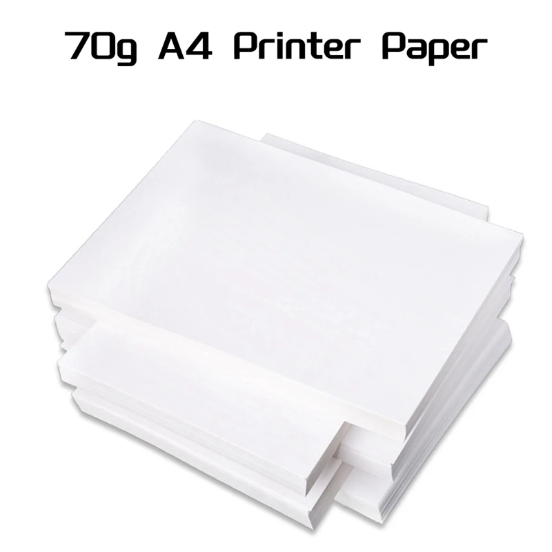Papel de impressora multiuso, papel de impressora 8,27X11,69 polegadas branco, papel branco, material de escritório (500 folhas)