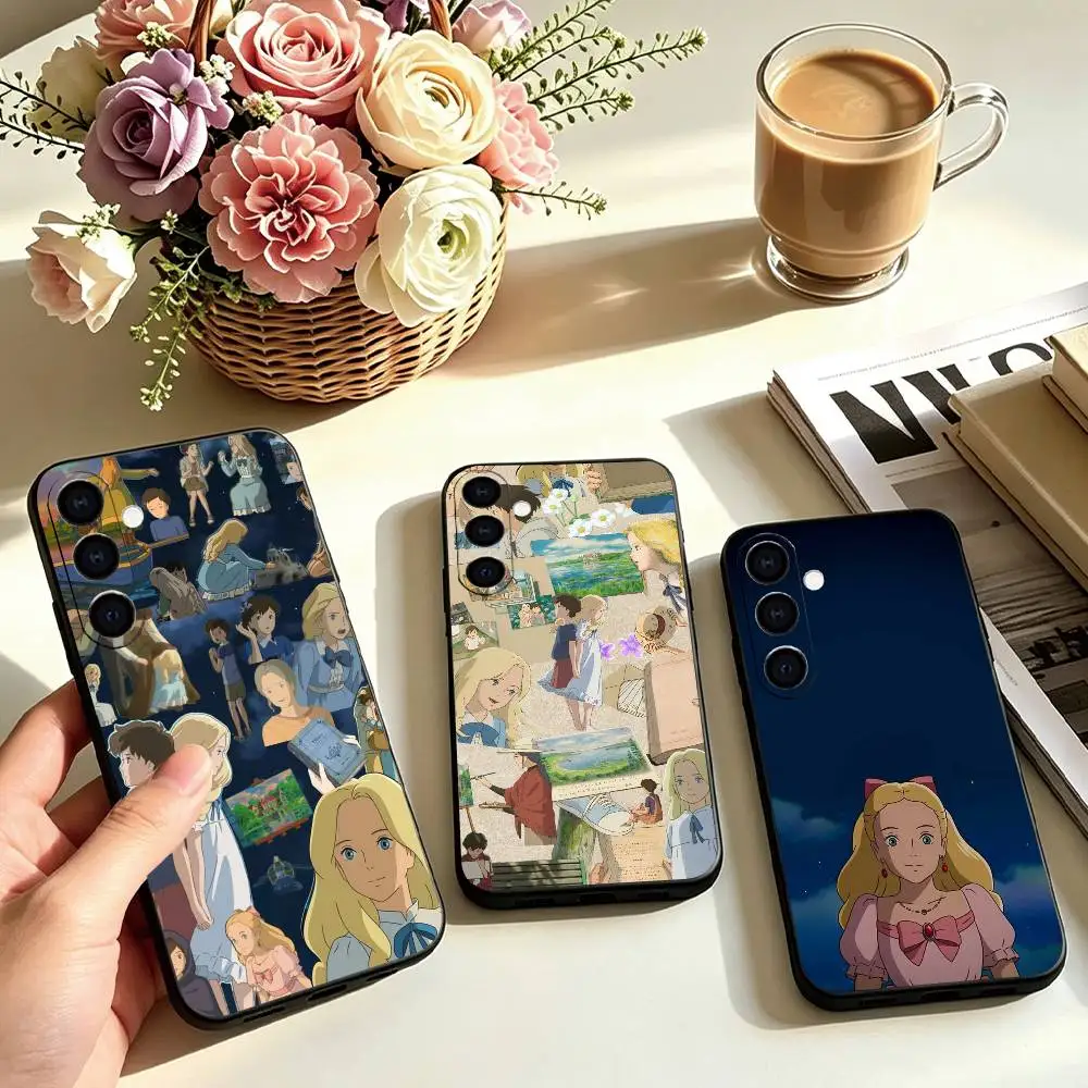 When Marnie Was There  Phone Case For Samsung Galaxy A73,A72,A71,A70,A53,A52,A51,Others Soft Black Cover Gift
