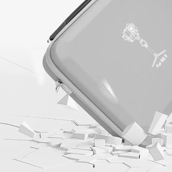 

Large Capacity Carrying Case for DJI RS5 Gimbal | All-in-One Protective Storage Bag & Travel Case