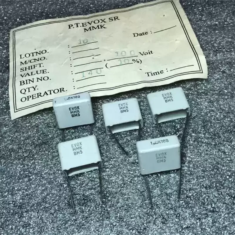 

10PCS New Swedish EVOX MMK 1UF 100V 105 Thermally Coupled Frequency Divider Infinite Capacitor