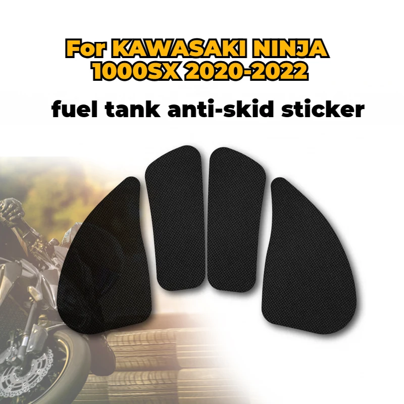 For KAWASAKI NINJA 1000SX 2020-2022 Protective Sticker Gas Knee Grip Sticker Motorcycle Side Fuel Tank Pad