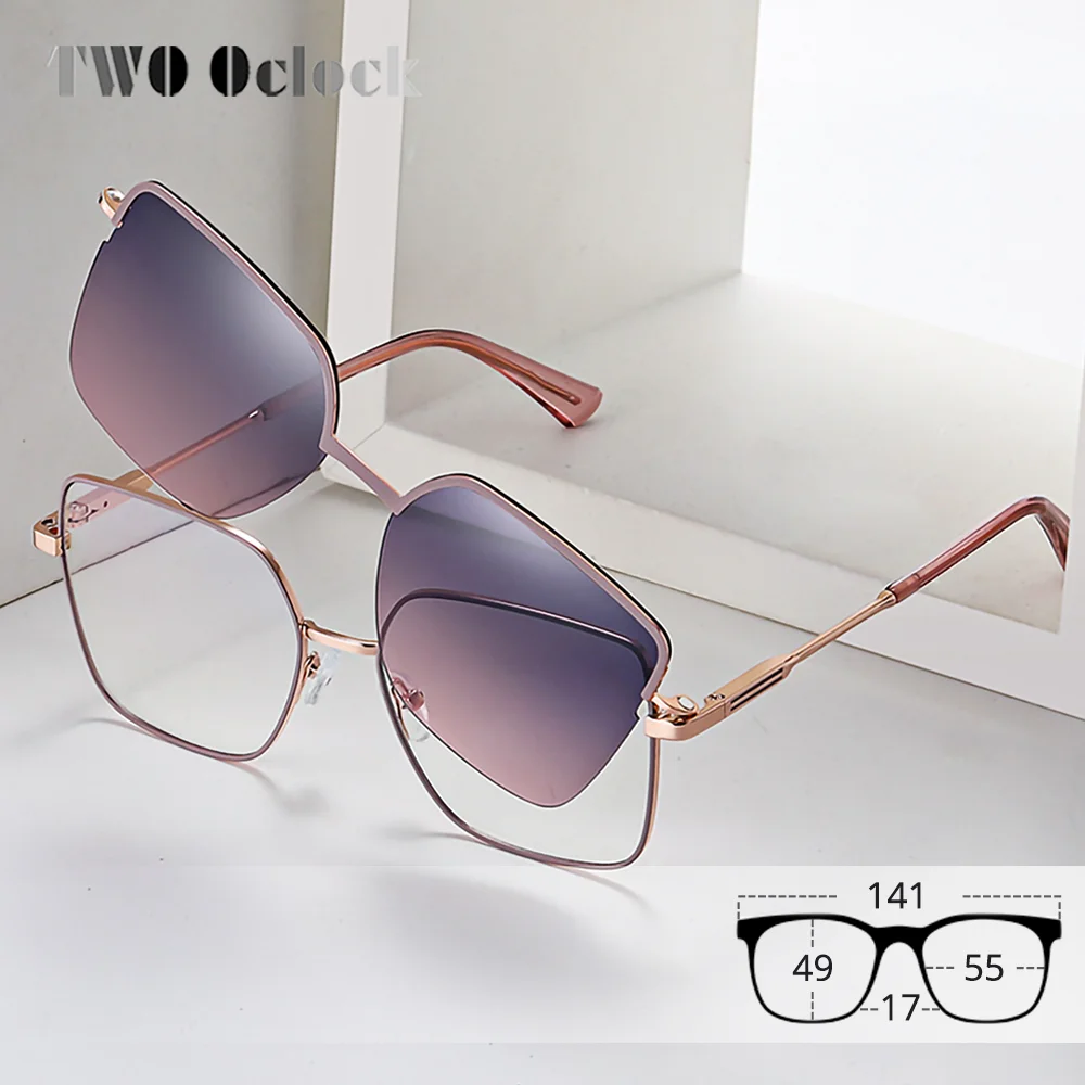 

Multi-function Magnetic Sunglasses Women Polarized Anti Blue Clip-on Eyeglass Frames Women's Glasses Frames Female 2025 Eyepiece