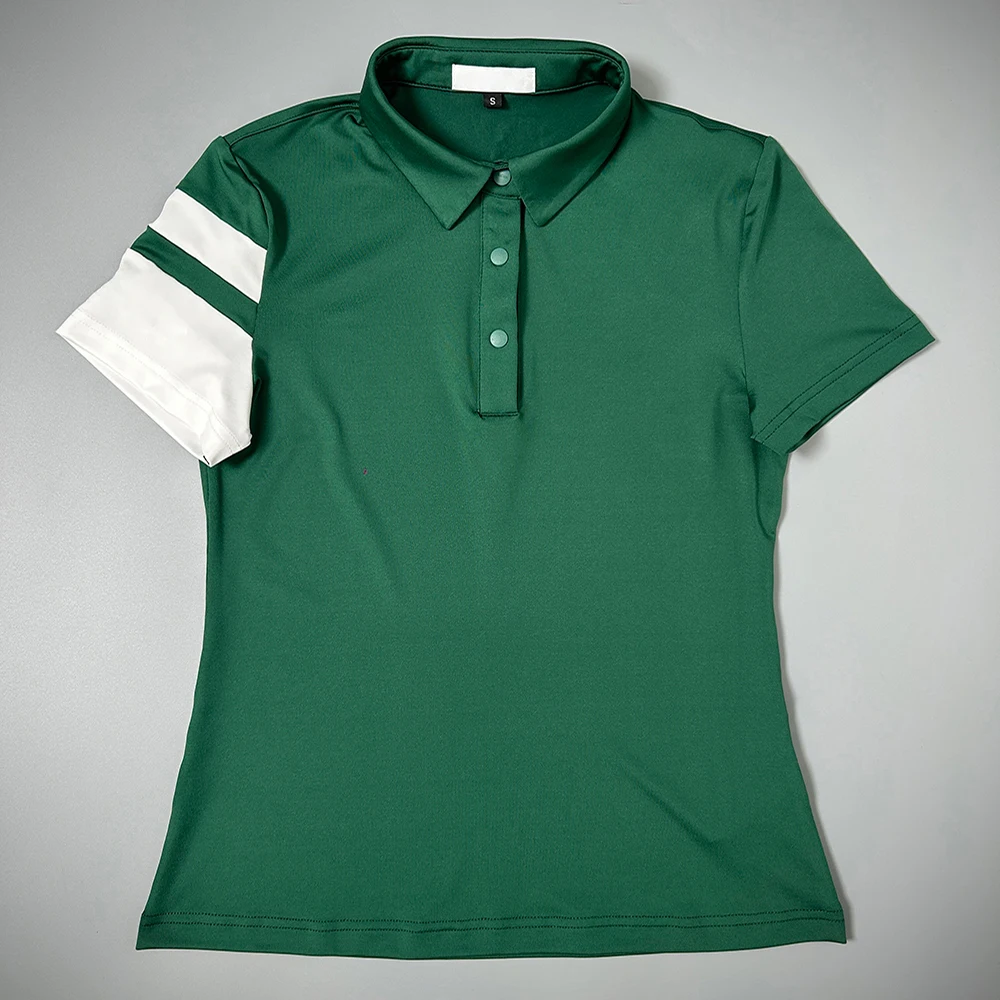 Summer New Style Golf Clothing - Women's Polo Shirt  Short Sleeves  Breathable And Versatile  Suitable For All Occasions