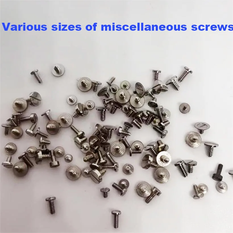 100PCS Watch Movement Screw Accessories Various Specifications Sizes Different Miscellaneous Screw Are Original Screw Clocks