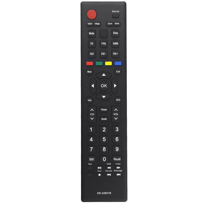 

FFYY-ER-22601B Замените пульт дистанционного управления для телевизора Hisense L24K20D HL32K20D 24E33 32D33 32D36 50D36P 24D33 24F33 32D50 40D50P 40D50