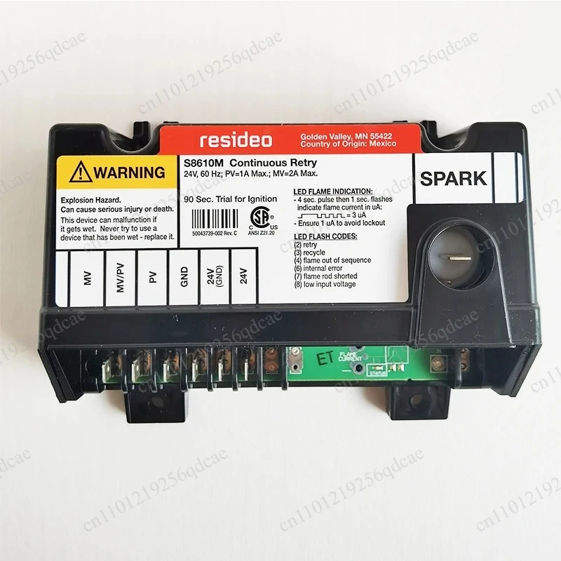 for Resideo New Smith Boiler Controller S8610M3009/S8610U3009/M3001