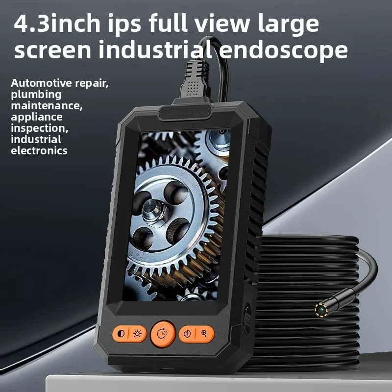 Industrial endoscope car maintenance engine carbon deposition high definition camera sewer visual probe