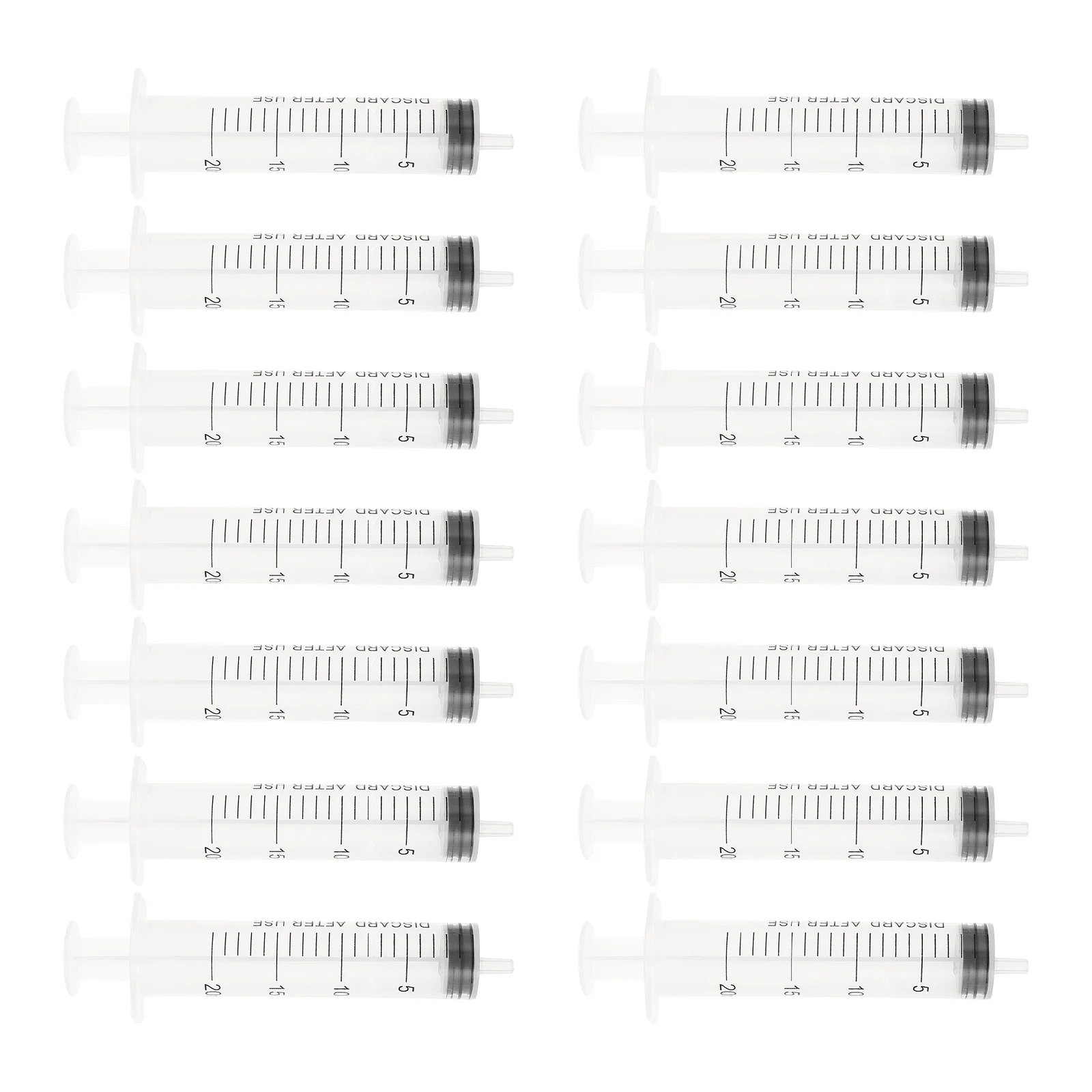 30Pcs Needleless Plastic Measuring Liquid Dispensing Tool for Pet Baby Medication Lab Use Needleless