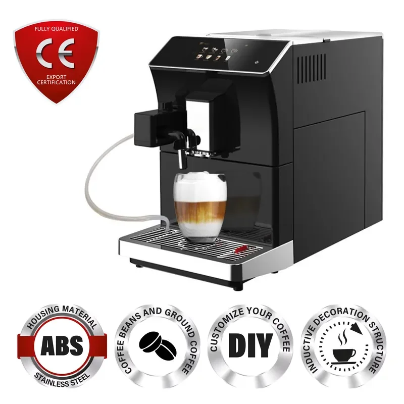 for Nespresso Smart Touch Screen Espresso Coffee Machine Automatic Milk Frother Maker Home Office Kitchen Appliance Gift