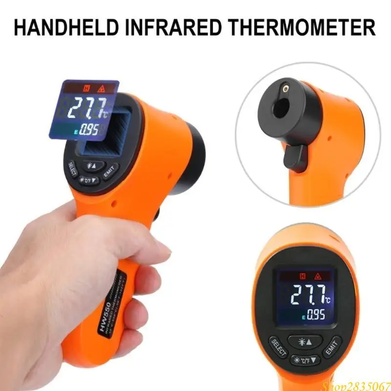 Handheld Small  Thermometers Accurate & Quick Temperature Measurement Device 831F