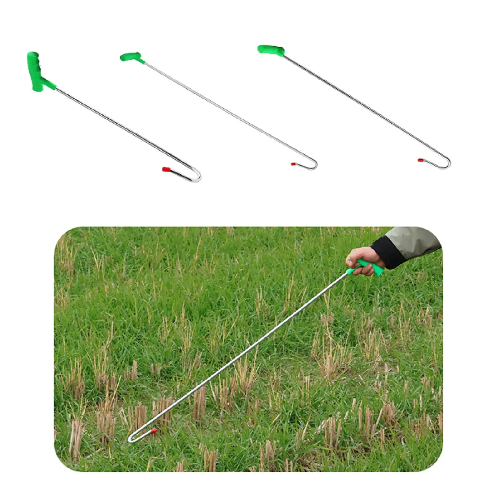 

Sheep Catching Tool Long Pole Portable Sheep Grabber for Garden Farm Animals