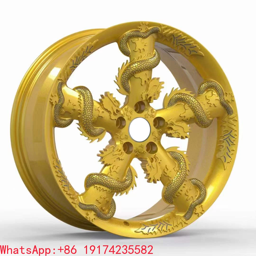 

Forging Wheel Factory Main Forging Custom Aluminum Alloy Material T6061 Support 4 s of Customization