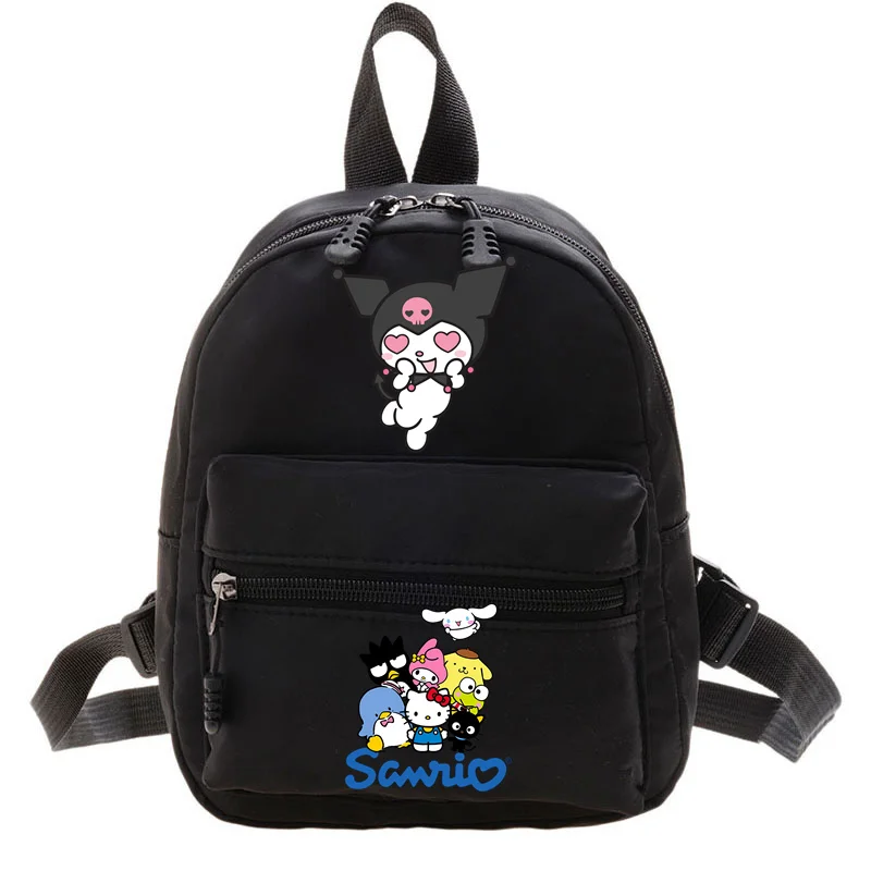 Sanrioes-Cinnamoroll Mochila Simples Melodia para Mulheres, Mochilas Convenientes de Viagem, Bolsas Bonitas, Ins Style, Novo, 2022, 2024